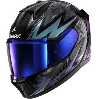 Каска SHARK D-SKWAL 3 BLAST-R GLOSS VIOLET 61645 автомобилен продукт ShakiAuto