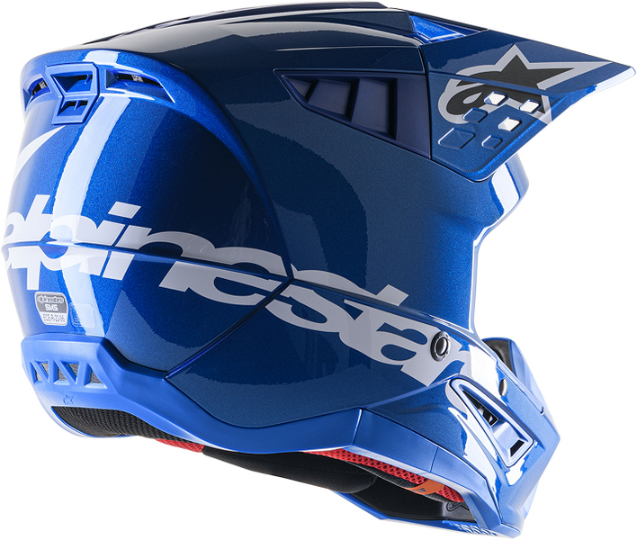 Мотокрос каска ALPINESTARS SM5 CORP BLUE 61805 автомобилен продукт ShakiAuto