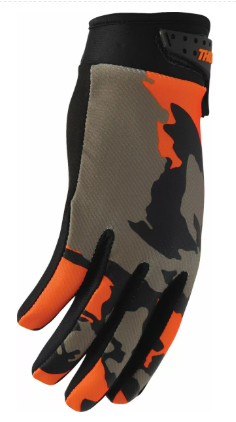 Mотокрос ръкавици THOR LAUNCHMODE HUNTER ORANGE/BLACK 84184 автомобилен продукт ShakiAuto
