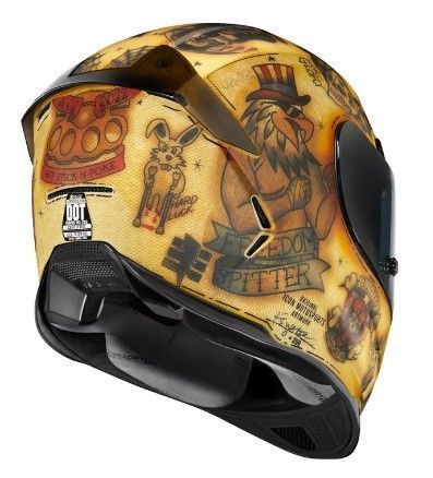 Каска ICON Airframe Pro&trade; STICKNPOKE 73055 автомобилен продукт ShakiAuto