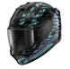 Каска SHARK D-SKWAL 3 REPTAIA BLACK/BLUE/PURPLE 92796 снимка 1