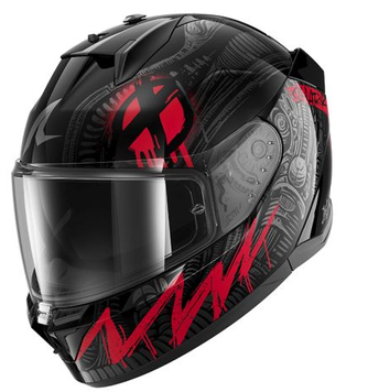 Каска SHARK D-SKWAL 3 SHIEVER BLACK/GREY/RED 92793 автомобилен продукт ShakiAuto