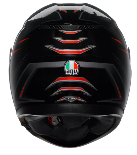 КАСКА AGV K3 E2206 - SYTH BLACK/RED 87696 автомобилен продукт ShakiAuto