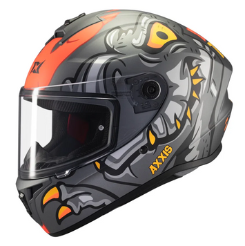 Каска AXXIS DRAKEN S DINOTOON B5 86650 автомобилен продукт ShakiAuto