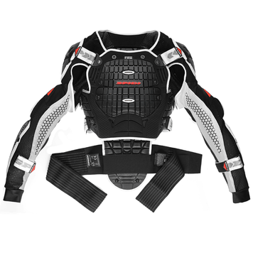 Протекторна ризница SPIDI WARRIOR BLACK/WHITE 23675 автомобилен продукт ShakiAuto