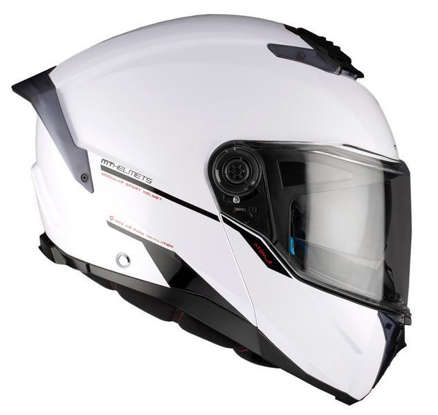 Отваряема каска MT ATOM 2 SV A0 WHITE 71339 автомобилен продукт ShakiAuto