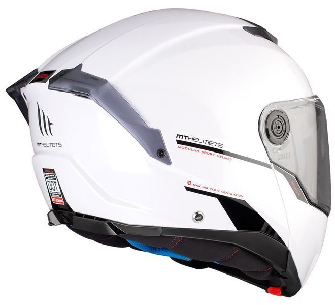 Отваряема каска MT ATOM 2 SV A0 WHITE 71339 автомобилен продукт ShakiAuto