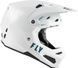 Детска мотокрос каска FLY RACING Formula S Carbon Solid Helmet - White 2025 73894 снимка 4