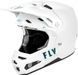 Детска мотокрос каска FLY RACING Formula S Carbon Solid Helmet - White 2025 73894 снимка 1