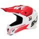 Мотокрос каска SHOT Lite Fury White Red Glossy 78922 снимка 1