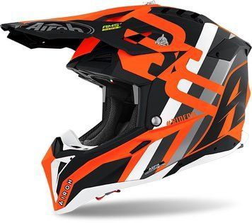 Каска AIROH AVIATOR 3 RAINBOW ORANGE MATT 30509 автомобилен продукт ShakiAuto