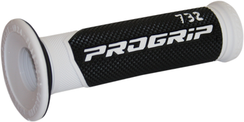 Мотокрос ръкохватки PROGRIP 732 BK/WH OPEN ENDS 40610 автомобилен продукт ShakiAuto