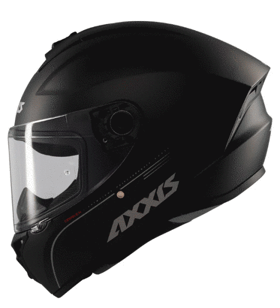 Каска AXXIS DRAKEN S SOLID A11 MATT BLACK 83140 автомобилен продукт ShakiAuto