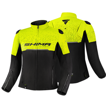 Дамско мото яке SHIMA DRIFT BLACK/YELLOW FLUO 91533 автомобилен продукт ShakiAuto