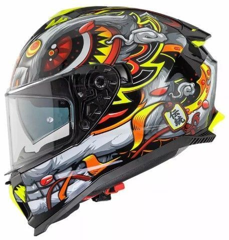 Каска PREMIER Typhoon LY Graphic 12 76561 автомобилен продукт ShakiAuto