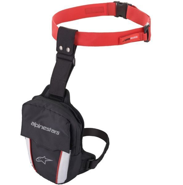 Мото чанта за крак ALPINESTARS ACCESS BLACK/RED/WHITE 37306 автомобилен продукт ShakiAuto