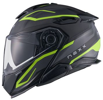 Каска NEXX X.LIFETOUR FLIP UP PRO MILE NEON GRAY 81608 автомобилен продукт ShakiAuto