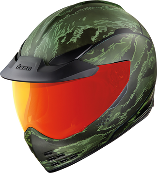 Каска ICON DOMAIN TIGER'S BLOOD GREEN 50322 автомобилен продукт ShakiAuto