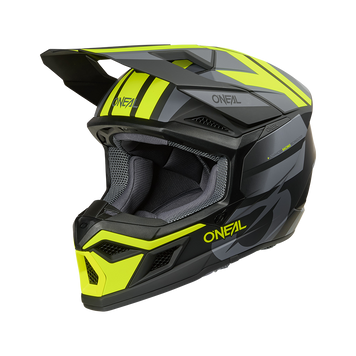 Мотокрос каска O'NEAL 3SERIES RIDE BLACK/GRAY/NEON YELLOW V.26 86984 автомобилен продукт ShakiAuto