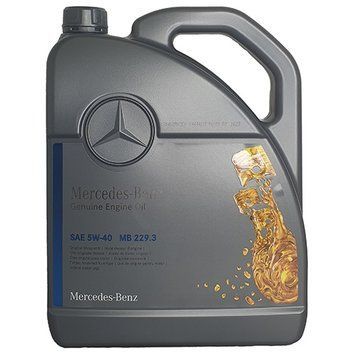 Моторно Масло Mercedes - Benz 229.3 5W40 5L MB229.3 5L автомобилен продукт ShakiAuto