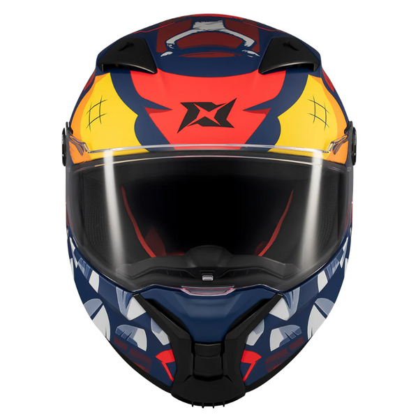 Каска AXXIS FENIX ANGRY FACE C5 MATT 92734 автомобилен продукт ShakiAuto