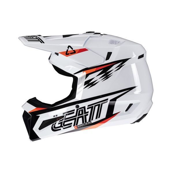 Детска мотокрос каска LEATT Kit Moto 3.5-White V25 77029 автомобилен продукт ShakiAuto