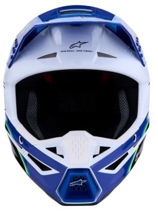 Мотокрос каска ALPINESTARS SM3 FALCON BLU/BLK/PNK 103105 автомобилен продукт ShakiAuto