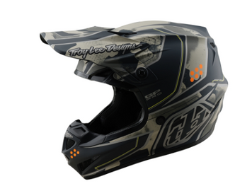 Mотокрос каска TROY LEE DESIGNS GP Pro Trooper - Black/Caper 93609 автомобилен продукт ShakiAuto
