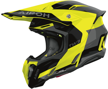 Мотокрос каска AIROH TWIST 3 FANCY YELLOW GLOSS 90965 автомобилен продукт ShakiAuto