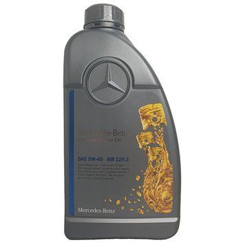 Моторно Масло Mercedes - Benz 229.3 5W40 1 L MB229.3 1L автомобилен продукт ShakiAuto