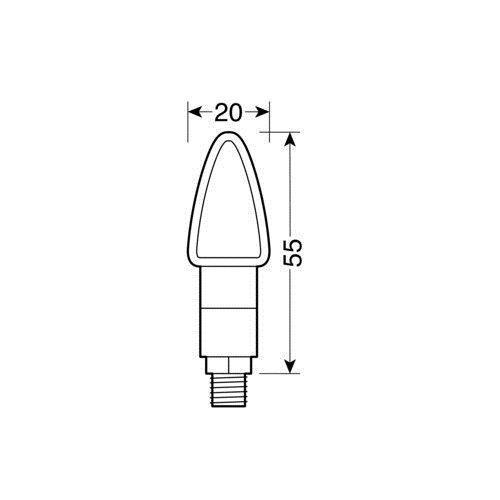 LED мигачи ATOM BLACK &ndash; 90101 152 автомобилен продукт ShakiAuto