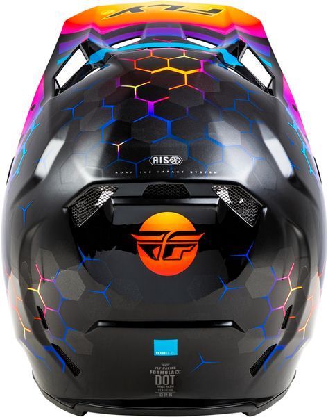 Мотокрос каска FLY RACING Formula CC Tektonic - Black/Sunset 67954 автомобилен продукт ShakiAuto