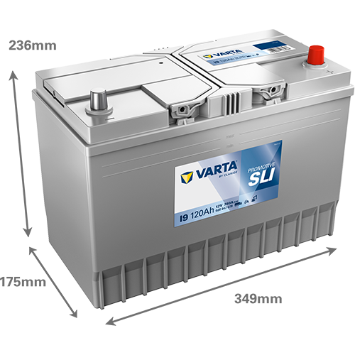 Акумулатор Варта промотив сли 12v 120Ah 780 A R+ 620047078K182 автомобилен продукт ShakiAuto
