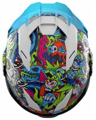Каска ICON Ultraflite Doodle 3 MIPS&reg; BL 81519 автомобилен продукт ShakiAuto
