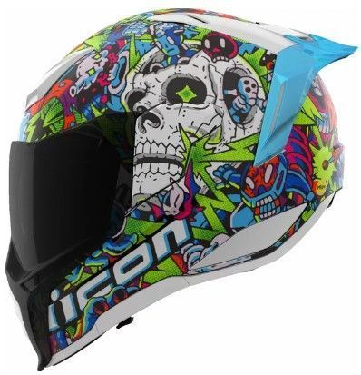 Каска ICON Ultraflite Doodle 3 MIPS&reg; BL 81519 автомобилен продукт ShakiAuto