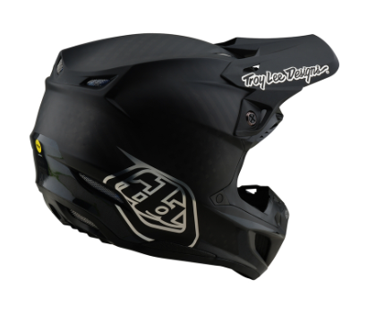 Mотокрос каска TROY LEE DESIGNS SE5 Carbon Mono - Black 93623 автомобилен продукт ShakiAuto