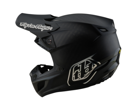 Mотокрос каска TROY LEE DESIGNS SE5 Carbon Mono - Black 93623 автомобилен продукт ShakiAuto
