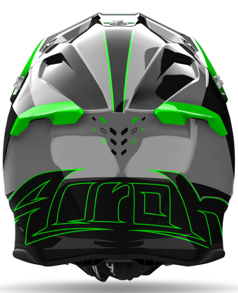 Мотокрос каска AIROH TWIST 3 SHARD GREEN GLOSS 66979 автомобилен продукт ShakiAuto