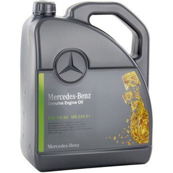 Моторно Масло Mercedes - Benz 229.51 5W30 5L MB229.51 5L автомобилен продукт ShakiAuto