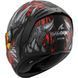 Каска SHARK SPARTAN RS SHAYTAN MATT BLACK/RED 65772 снимка 3