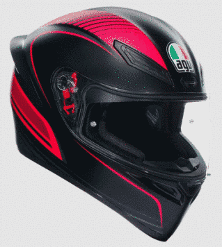 Каска за мотор AGV K1S ECE 22-06 WARMUP BLACK/PINK 62650 автомобилен продукт ShakiAuto