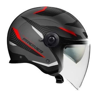 Скутерова каска Premier CITY FLY EVO FA 17BM 92101 автомобилен продукт ShakiAuto