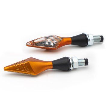 LED мото мигачи BARRACUDA X-LED B-LUX ORANGE 35306 автомобилен продукт ShakiAuto
