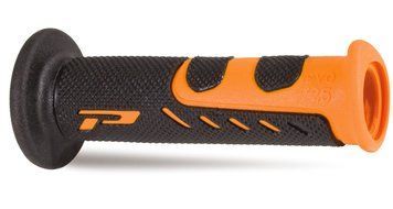 Мото ръкохватки PROGRIP 725 Road BK/OR OPEN ENDS 41080 автомобилен продукт ShakiAuto