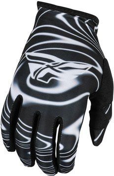 Мотокрос ръкавици FLY RACING Lite Warped- Black/White 70618 автомобилен продукт ShakiAuto