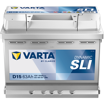 АКУМУЛАТОР ВАРТА DYNAMIC SLI 12/63/610A D15 563 400 061 автомобилен продукт ShakiAuto