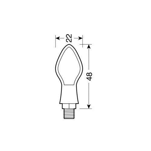 LED мигачи PIXIA BLACK - 90082 3745 автомобилен продукт ShakiAuto