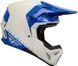 Мотокрос каска FLY RACING Formula CP Slant- Grey/Blue 68265 снимка 5