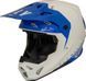 Мотокрос каска FLY RACING Formula CP Slant- Grey/Blue 68265 снимка 2