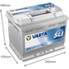 АКУМУЛАТОР ВАРТА DYNAMIC SLI 12/63/610A D15 563 400 061 снимка 2